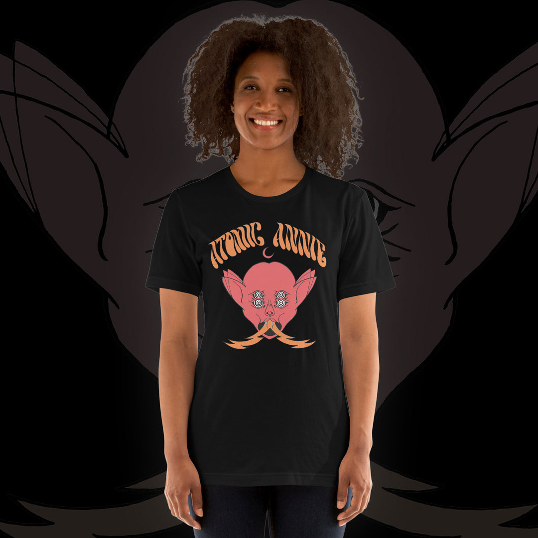 Unisex t-shirt -Atomic Annie Black