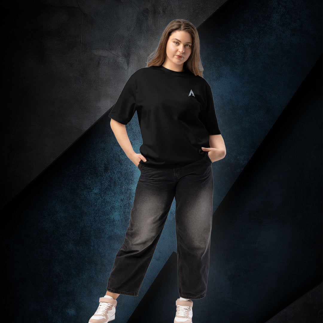 Oversized heavyweight t-shirt - Rcave