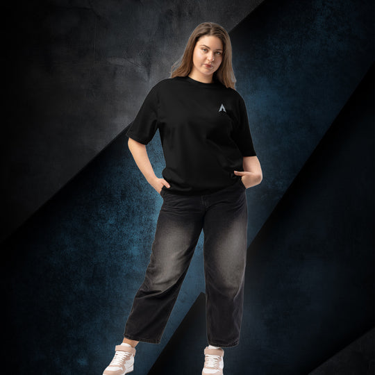 Oversized heavyweight t-shirt - Rcave